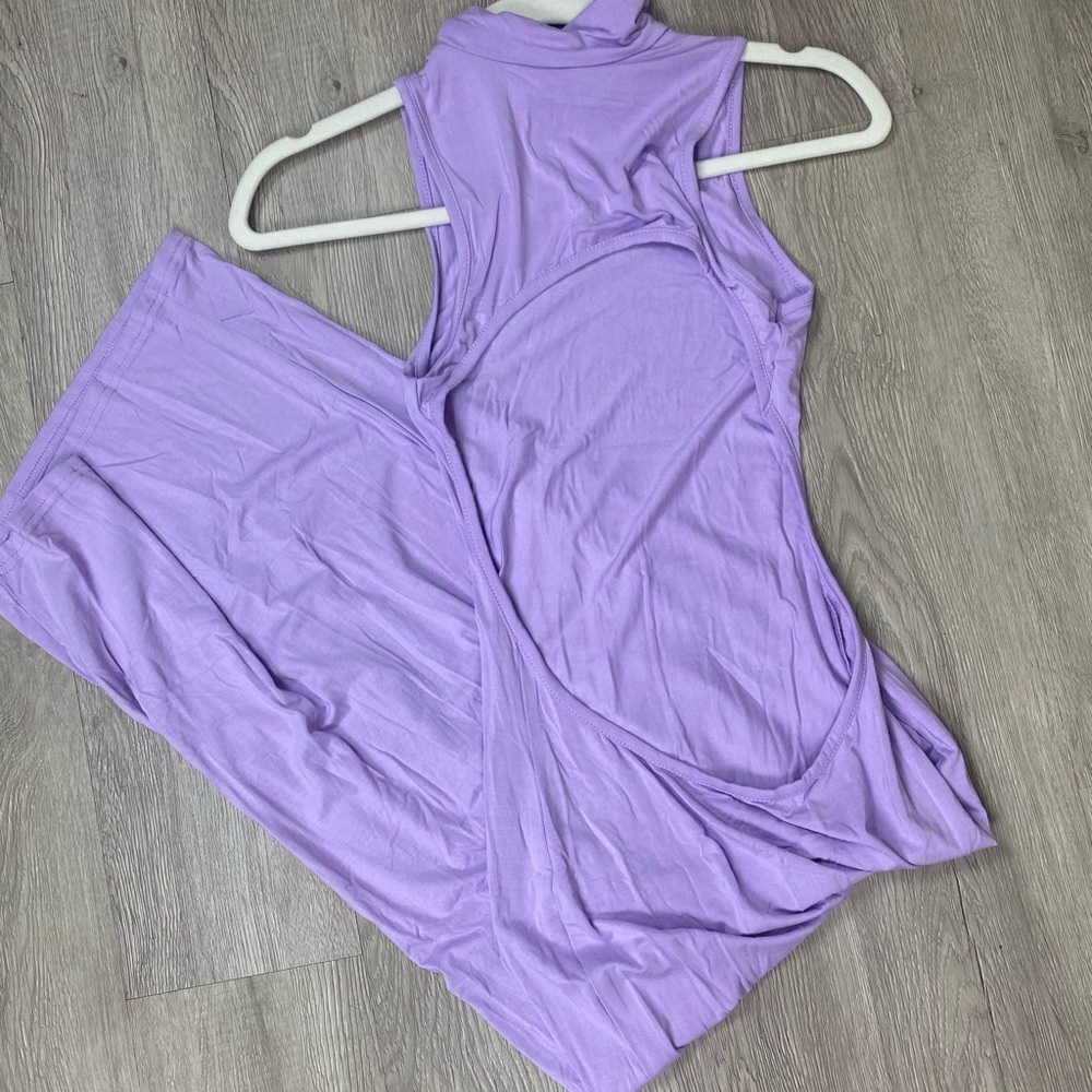 Cut out Backless Dress